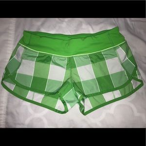 Lululemon speed shorts